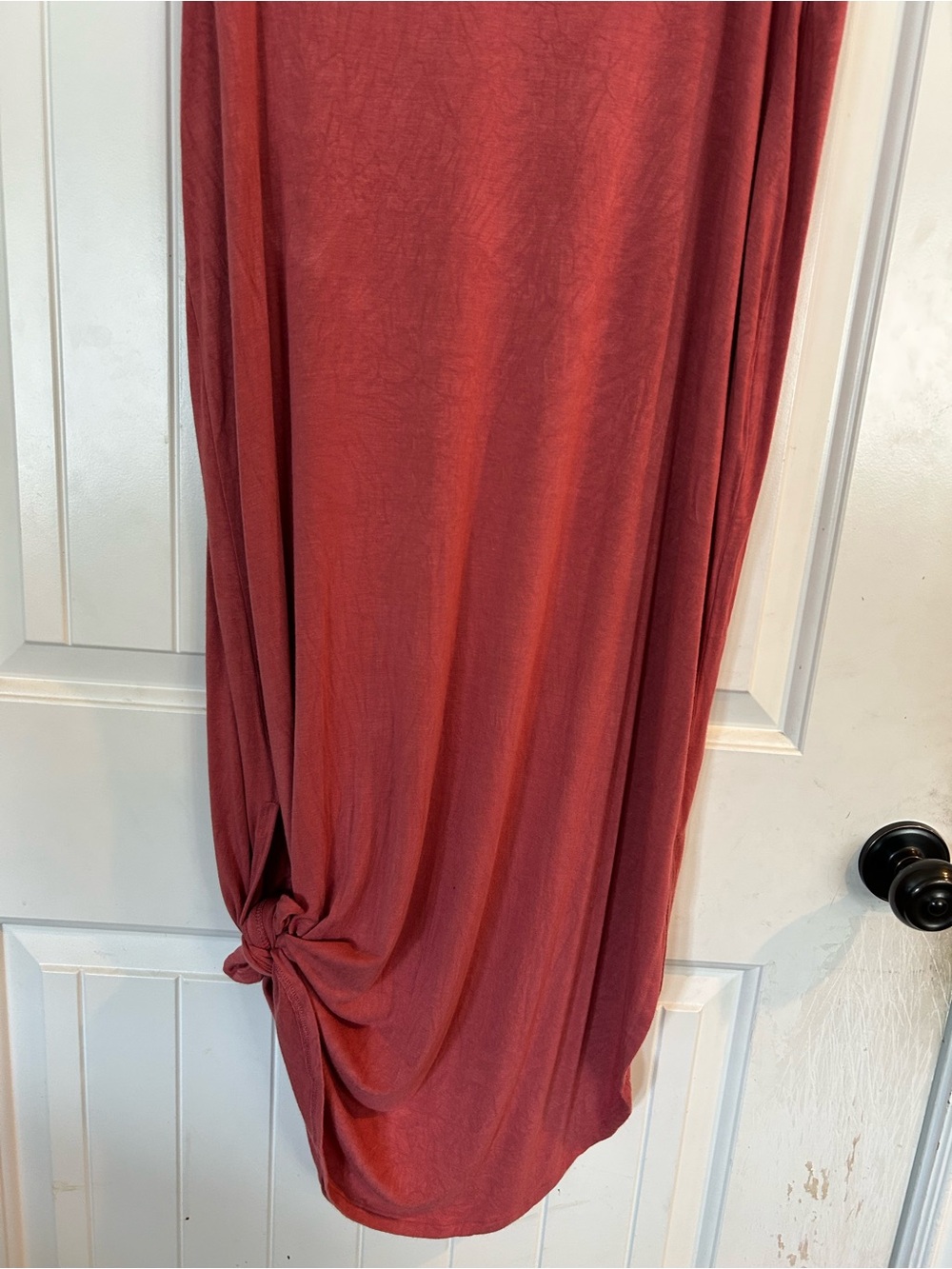 Women's SO Knot-Detail Maxi ankle Skirt in pink